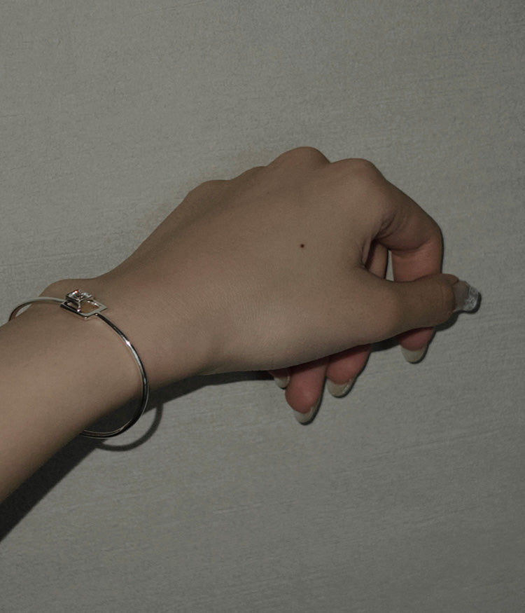 【社販】#237 square bracelet【SV】